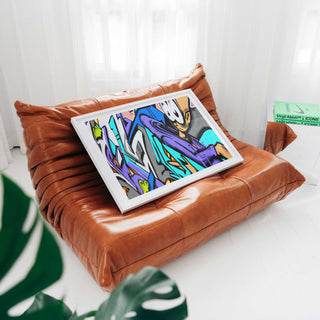 Urbanist collection inspired by cityscapes and modern urban life, featuring contemporary artworks.
