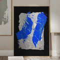 Cobalt Surge: Poster Prints - Unique Wall Art Prints, Posters and Canvas Prints - Skew'd